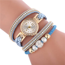 Load image into Gallery viewer, Relogio Bracelet Watches Women Wrap Around Fashion Bracelet Fashion Dress Ladies Womans Wrist Watch Relojes Mujer Clock for Gift
