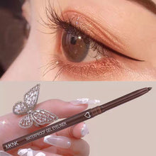 Load image into Gallery viewer, Matte Silkworm Eyeliner Pen Lasting Waterproof Not Blooming Shiny Quick Drying Eye Liner Gel Pen Brown Eye Shadow Pen Makeup