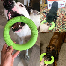 Load image into Gallery viewer, 18/27CM Dog Toys for Large Dogs EVA Interactive Training Ring Puller Resistant for Dogs Pet Flying Discs Bite Ring Toy Dog Ring
