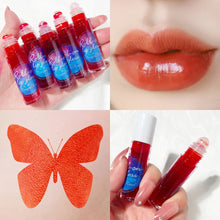 Load image into Gallery viewer, 6 Colors Lip Glaze Matte Long Lasting Moisturizing Lip Gloss Glitter Dyed Liquid Lipstick Lip Oil red Lips Tint Care Makeup