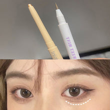 Load image into Gallery viewer, Tea Brown Lying Silkworm Eyeliner Pen Pearlescent Makeup Liquid Eye Shadow Pencil Smooth Quick-drying Beauty Cosmetics Tools