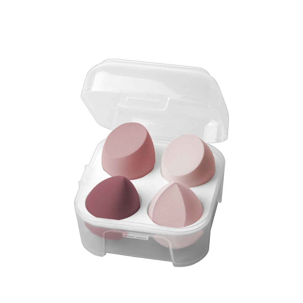 IMAGIC 4pcs/Set Makeup Sponge With Storage Box Soft Professional Puff Dry&amp;Wet Use Foundation Powder Beauty Tool Women Sponge Egg