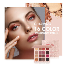 Load image into Gallery viewer, IMAGIC New Arrival Charming Eyeshadow 16 Color Makeup Palette Matte Shimmer  Pigmented Eye Shadow Powder