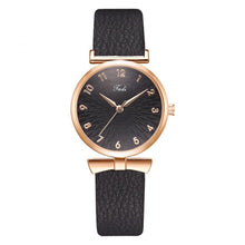 Load image into Gallery viewer, Fashion Watch For Women Casual Leather Belt Watches Simple Ladies&#39; Small Dial Quartz Clock Dress Wristwatches Montre Femme
