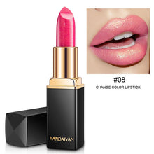 Load image into Gallery viewer, 9 Colors Waterproof Nude Pink Glitter Lipstick Makeup Long Lasting Velve Red Mermaid Sexy Shimmer LipSticks Cosmetics Beauty