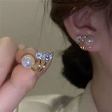 YKNRBPH New Arrived S925 Women's 2022 Pearl all-match Earrings Elegant Design Pearl Jewelry
