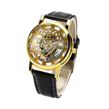 Load image into Gallery viewer, Punk Skeleton Round Dial Leather Strap  Watch for Women Trendy Casual Simple Wrist Accessories