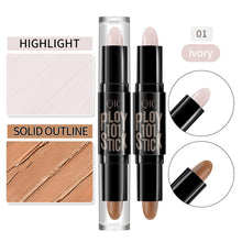 Load image into Gallery viewer, QIC 3D Double Head Corrector Contour Stick Makeup Bronzers Highlighters Pen Cosmetic Highlighter For Face Concealer Contouring