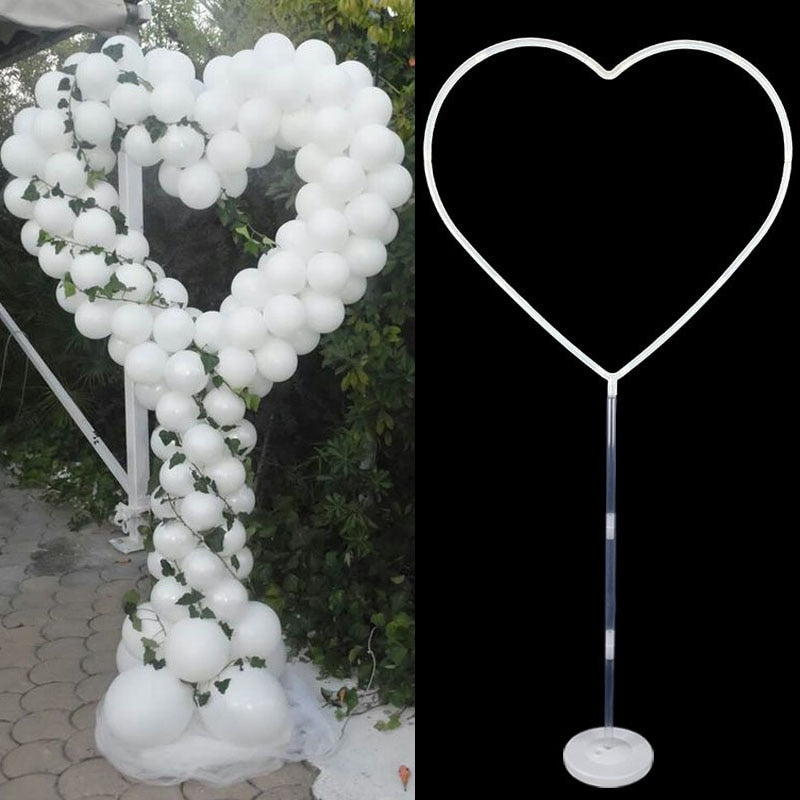 Balloon Arch Balloons Ring Stand for Baby Shower Wedding Decoration Balloons Round Hoop holder birthday party baloon ballon