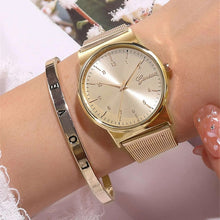 Load image into Gallery viewer, 4PCS Women Watches Luxury Wrist watch relogio feminino Clock for Women Steel Lady Rose Gold Quartz Ladies Watch New