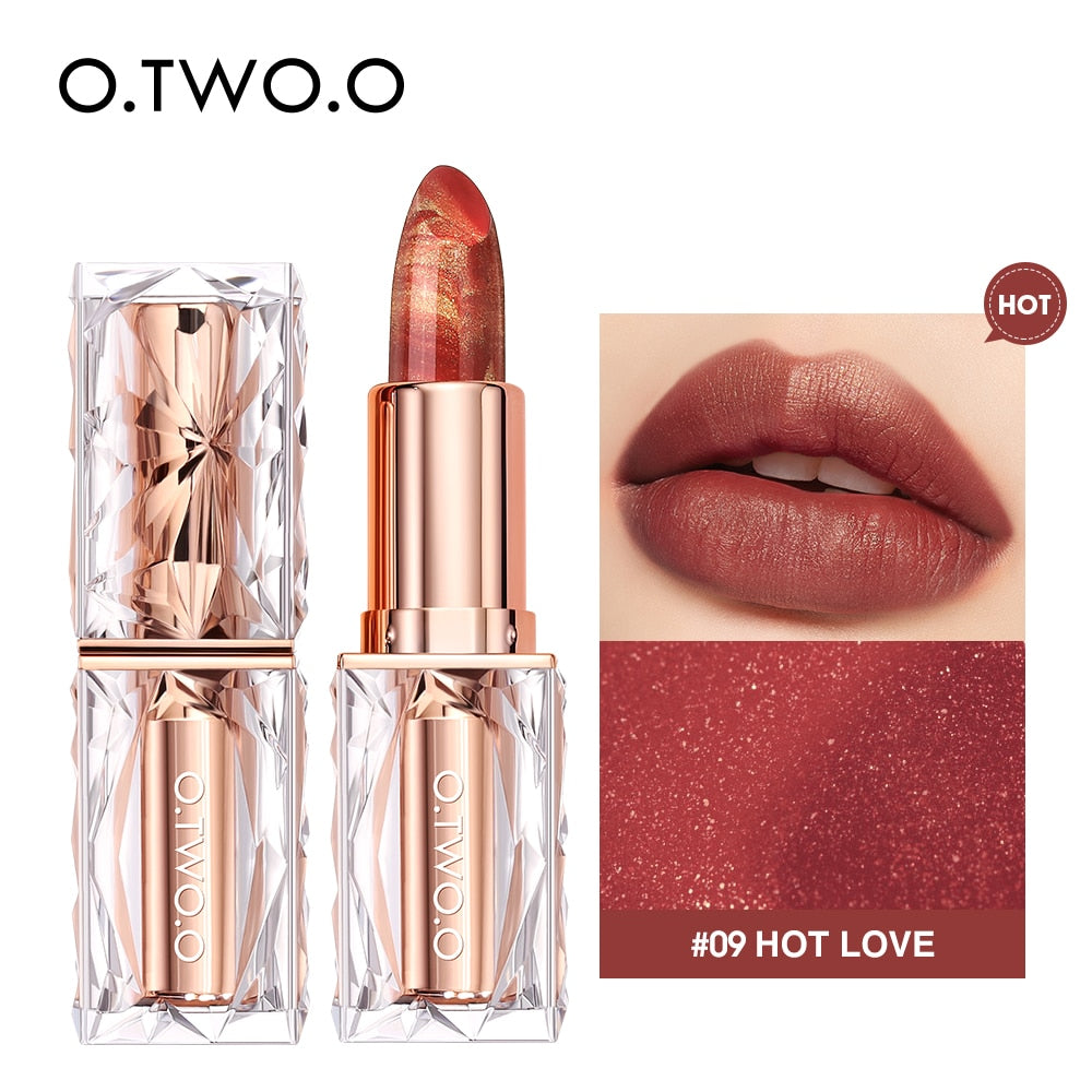 O.TWO.O Matte Lipstick 12 Color Waterproof Non-Sticky Cup Long Lasting Women Sexy Red Velvet Lip Tint Lip Glaze Makeup Cosmetics