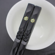 Load image into Gallery viewer, 1 Pair Chinese style chopsticks tableware food stick  alloy  Catering utensils sushi sticks Non-slip Household Kitchen Utensils