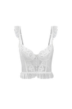 sealbeer A&A French Lace Trim Corset Top