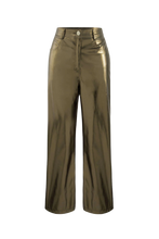 Load image into Gallery viewer, sealbeer A&amp;A Metallic Straight Leg High Waist Trousers