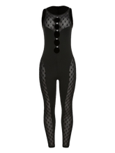 Load image into Gallery viewer, sealbeer A&amp;A Midnight Mesh Jumpsuit
